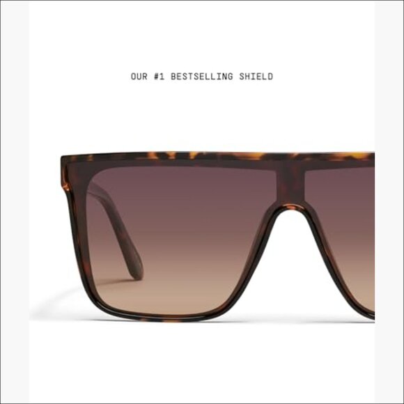 Polarized Shield Sunglasses with UV Protection, Oversized Unisex Frame